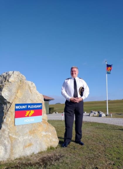 Malvinas: Jonathan Lett, comandante de las Fuerzas Británicas en las Islas del Atlántico Sur