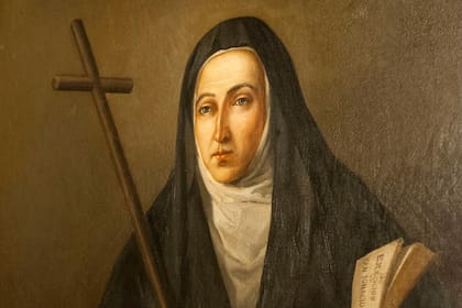 La imagen de Mama Antula, que será declarada santa por Francisco el 11 de febrero, en la Basílica de San Pedro, en una ceremonia a la que aspira concurrir el presidente Javier Milei