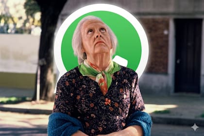 Mamá Cora interpretada por Antonio Gasalla es uno de los personajes más queridos de Esperando la carroza (imagen ilustrativa generada con IA)