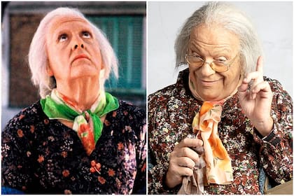 Mamá Cora por dos: Antonio Gasalla, en la película de Alejandro Doria y Campi, en la puesta de Ciro Zorzoli