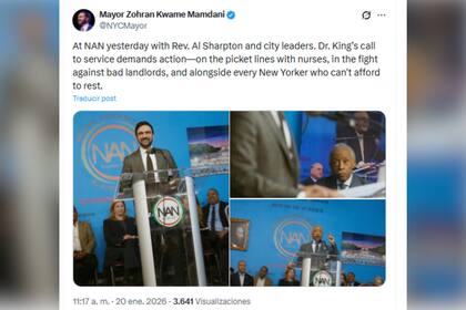 Mamdani ofreció un discurso en el Día de Martin Luther King Jr.