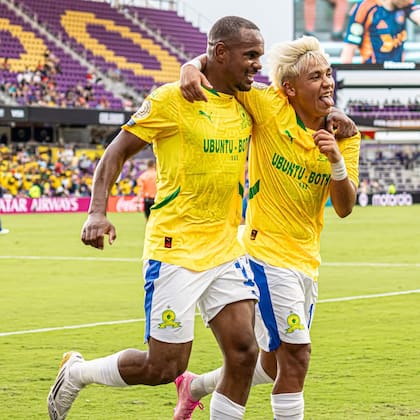 Mamelodi Sundouwns ganó en su debut en el Mundial de Clubes y sueña con clasificar a la siguiente ronda