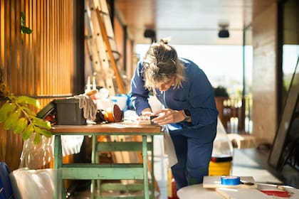 Mami albañil surgió de la espontaneidad de Bernaridita.