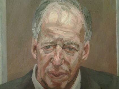 "Man in a Chair", la pintura de Lucian Freud que retrata a Jacob Rothschild en 1989.