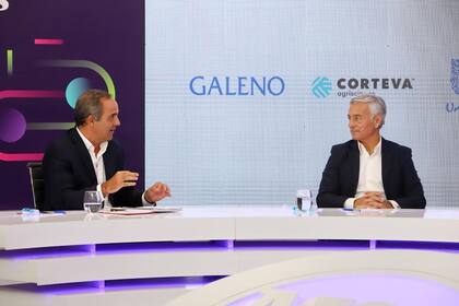  Franco Di Lucca (CEO y presidente de Aon Argentina) y Diego Sobrini (director del Grupo Galeno y presidente de Galeno Seguros)