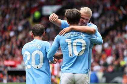 Manchester City ganó los tres partidos que disputó en lo que va de la Premier League 2023-24