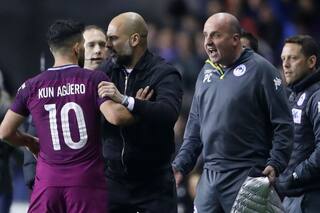 El City fue eliminado y Guardiola y Agüero protagonizaron incidentes