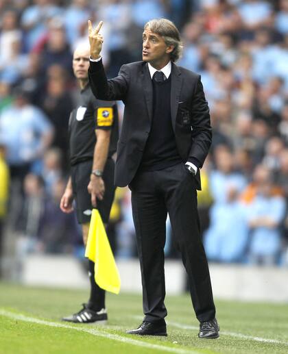 Mancini, del Manchester City, es uno de los mejor vestidos