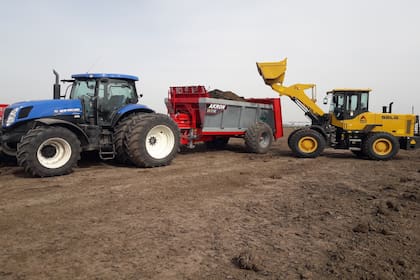 Manejo de purines en el tambo
