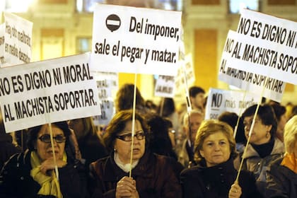 Manifestación contra el Estado español