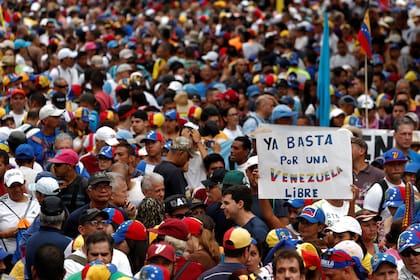 Manifestacion en Caracas