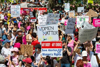 Manifestaciones en Boston en defensa del aborto legal