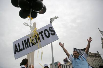 Manifestaciones en el centro porteño contra los tarifazos y el FMI