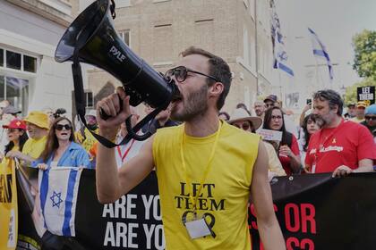 Manifestantes exigen en Londres la libertad de los rehenes retenidos por Hamas