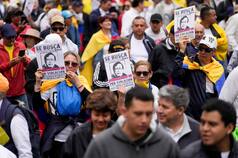 Colombianos en las calles