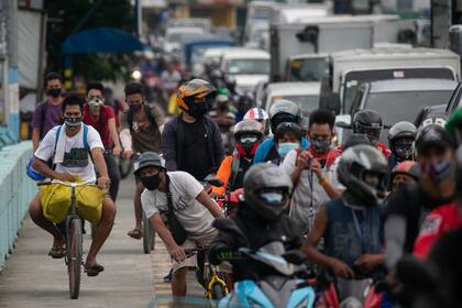 Manila, paralizada