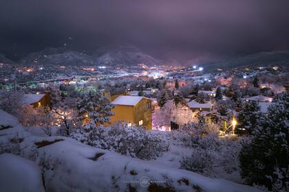Manitou Springs en invierno