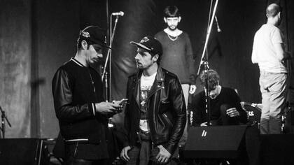 Manolo y Esteban Lamothe, al frente del festival en Matienzo