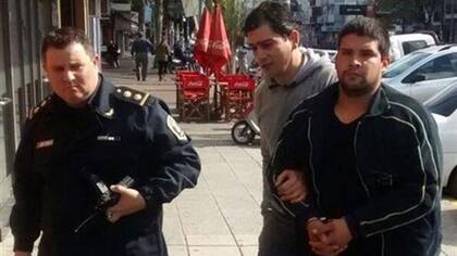 Mansilla, al momento de su detención