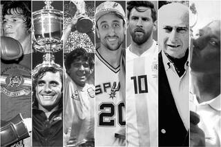 Manu Ginóbili, en la mesa chica de las grandes estrellas del deporte argentino