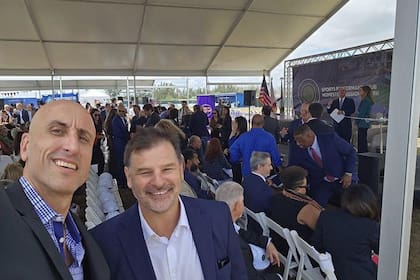 Manu Ginobili y Gastón Remy, dos de los impulsadores del emprendimiento