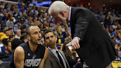 Manu Ginbili y Gregg Popovich, una sociedad de 14 aos de xitos