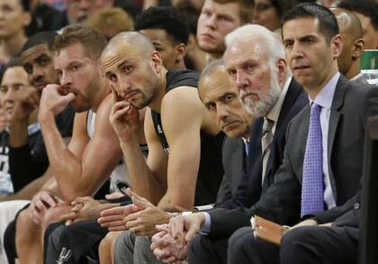 Manu no jugó ante Phoenix