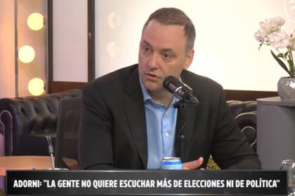 Manuel Adorni en La Casa Streaming