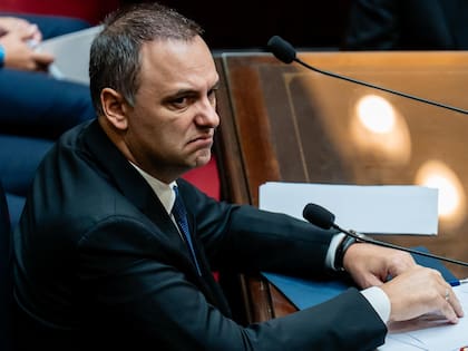 Manuel Adorni presentó el informe de gestión en Diputados el 29 de abril pasado; este mes, debería ir al Senado