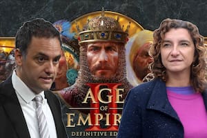 Manuel Adorni desafió a Vanina Biasi a una partida de Age of Empires, y se sumó el desarrollador