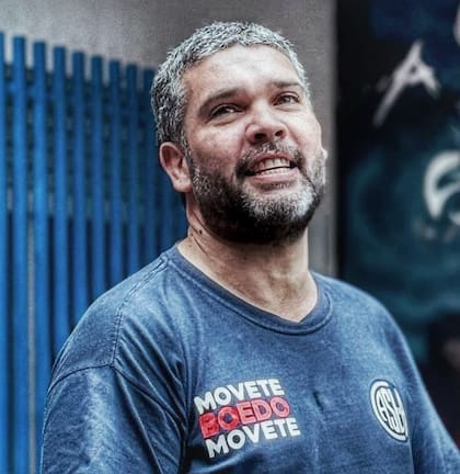 Manuel Agote, abogado y del grupo Movete Boedo Movete