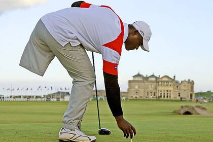 Manuel de los Santos, en St. Andrews