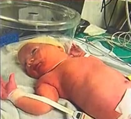 Manuel, el hijo de Alejandra Maglietti y Juan Manuel