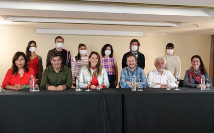 Manuela Castañeira y Federico Winokur