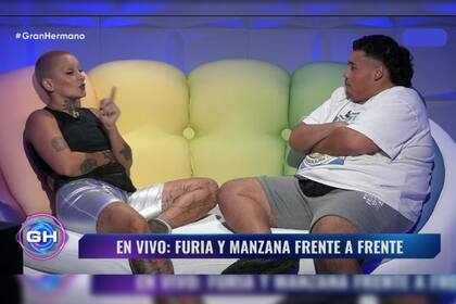 Manzana y Furia están enfrentados por el juego (Captura video)