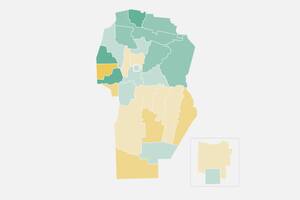 Elecciones en Córdoba: el mapa de los resultados en tiempo real, distrito por distrito
