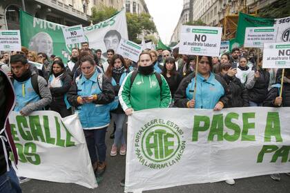 Mapa de cortes por el paro del martes 10: ATE y la CTA Autónoma y marchan a Plaza de Mayo