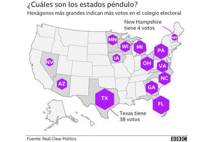 Mapa de la elecciones