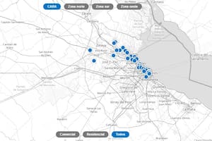 El mapa con los nuevos desarrollos inmobiliarios que se venden en Buenos Aires