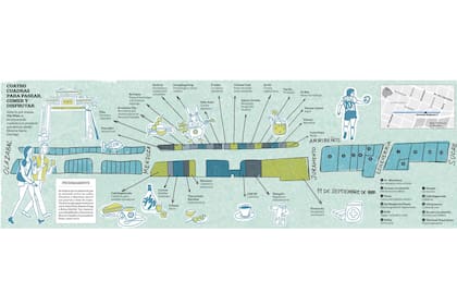 Mapa de Vía Viva en Barrio Chino