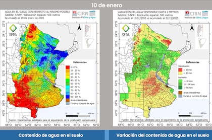 Mapas que reflejan la situación
