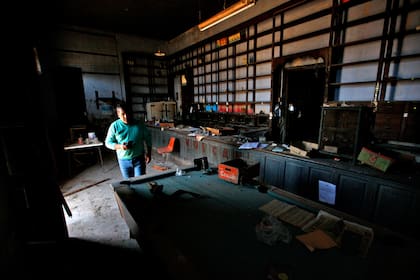 La vieja pulpería, abandonada