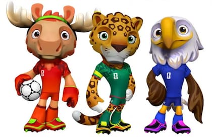 Maple, Zayu y Clutch, de Estados Unidos, México y Canadá 2026 (Foto: FIFA)