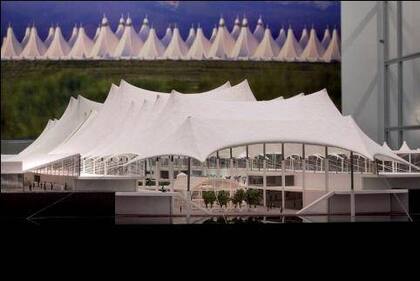 Maqueta del Aeropuerto Internacional de Denver