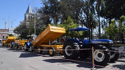 Maquinaria comprada por la Municipalidad
