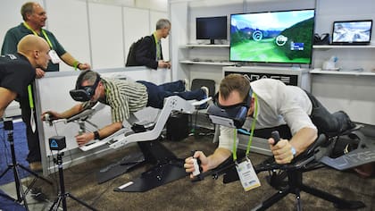 Máquinas de ejercicios de realidad virtual (ICAROS)