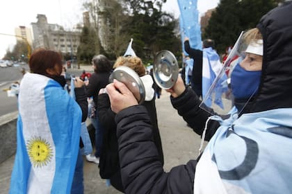 Mar del Plata se sumó al banderazo contra el Gobierno