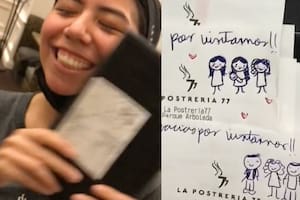 Una moza dibuja a sus clientes en los tickets y el restaurante donde trabaja es furor