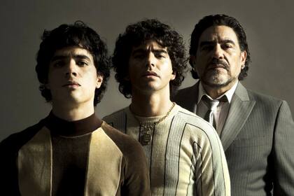 Los tres Maradonas: Goldschmidt, Casero y Palomino