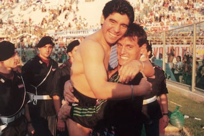 Maradona y Goycochea, el arquero en el que Bilardo no confiaba y que terminó siendo determinante